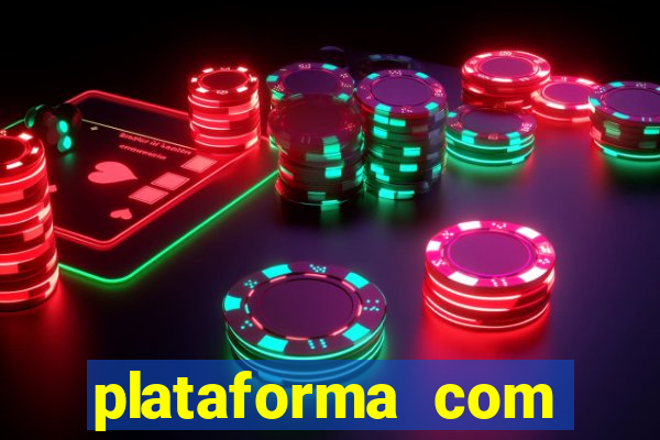 plataforma com porcentagem de ganhos
